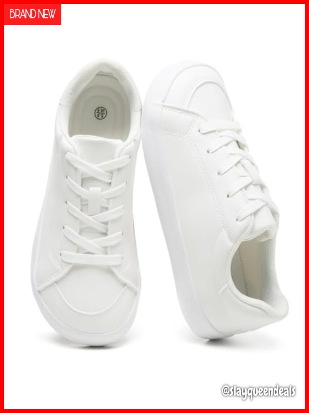 Wide Toe Box Zero Drop PU Leather Sneakers Minimalist Walking Shoes